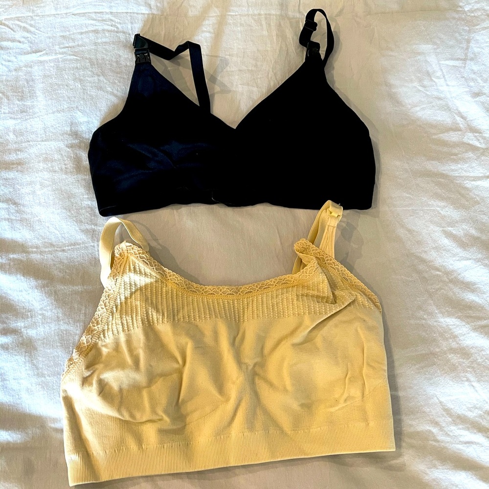 2 nursing/sleep bras - Maternity